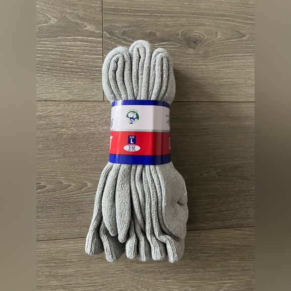 NWT Diabetic 3 Pack Slip Resistant Socks in Gray Size Large - Picture 4 of 4